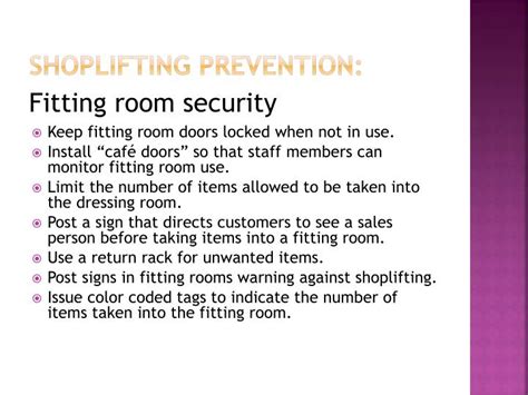 PPT - Shoplifting and Theft prevention PowerPoint Presentation - ID:1655444