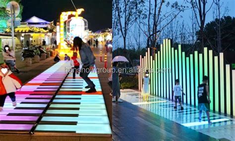 Cheaper Led Piano Sensor Floor Light With Colorful Glowing Music ...