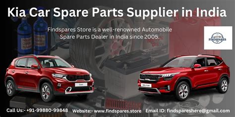 Kia Car Spare Parts Supplier in India | FindSpares Store