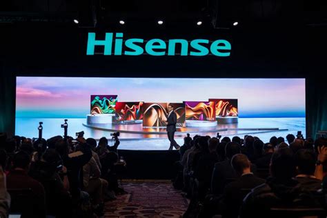 Hisense Ces Press Conference Promote The Progress Of Display