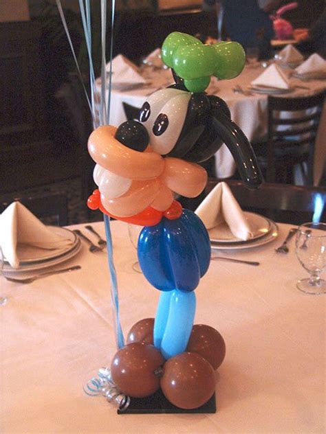 Twisted Goofy Balloon Centerpieces