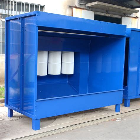 China Manufacturer Batch Powder Booth For Powder Coating China Powder