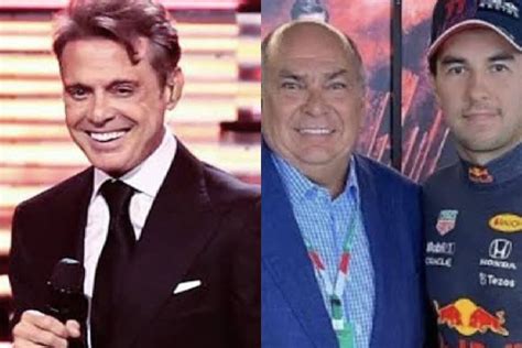 Padre de Checo Pérez defiende a Luis Miguel ante polémica de su