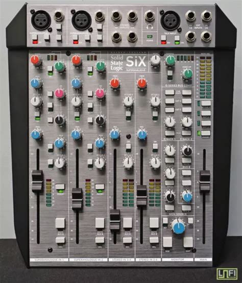 Solid State Logic Ssl Six Ultimate Desktop Mixer W Superanalogue G