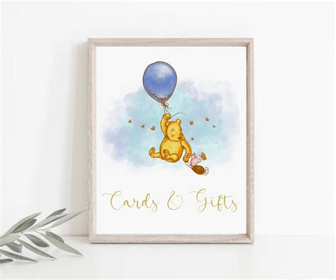 Classic Winnie The Pooh Cards And Gifts Sign Winnie The Pooh Baby