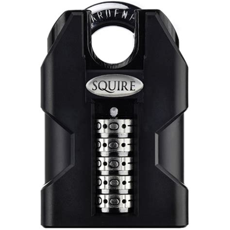 Squire SS50 50mm Hi Security Close Shackle Combi Padlock HSQSS50CCOM