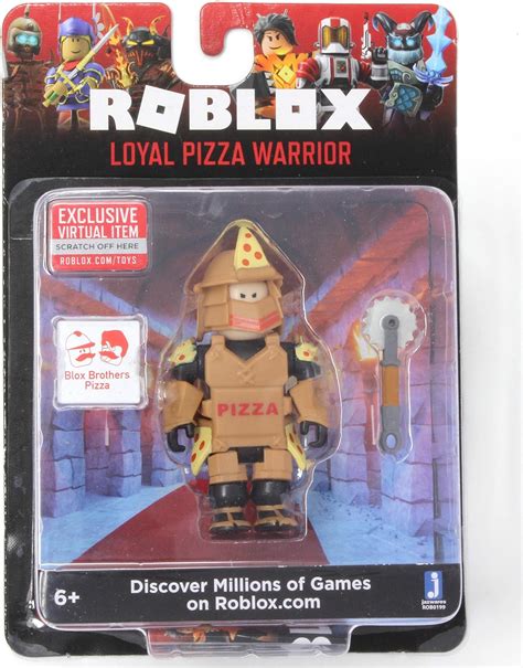 Roblox Loyal Pizza Warrior 275 Inch Figure With Exclusive