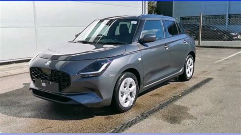 New Generation Maruti Suzuki Swift Looks Stunning In Mineral Grey Paint