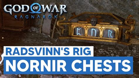 God Of War Ragnarok Radsvinn S Rig All Nornir Chest Solutions