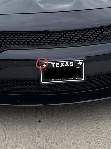 Black license plate frame : r/Charger