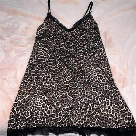 Cheetah Lingerie Size X Worn Once Great Condition Depop