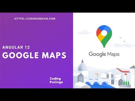 Angular 12 Google Map Integration Codingindian YouTube