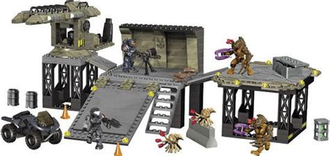 Mega Bloks Halo Covert Ops Flood Siege Exclusive Set 97071 Toywiz