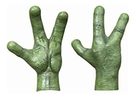 Ghoulish Productions Green Alien Hands Accesorio De Manos Cuotas Sin