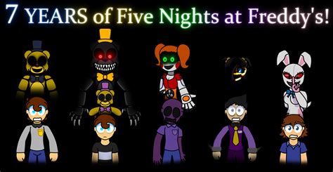 Happy 7 Years, Five Nights at Freddy's!!!! : r/fivenightsatfreddys