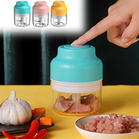 Hot Deals On Home Gifts CWCWFHZH 250Ml Capacity Electric Garlic Chopper