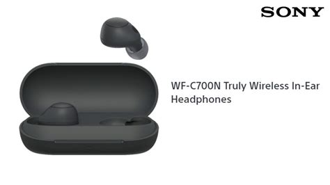 Sony WF C700N Noise Canceling TWS Earbuds Announced