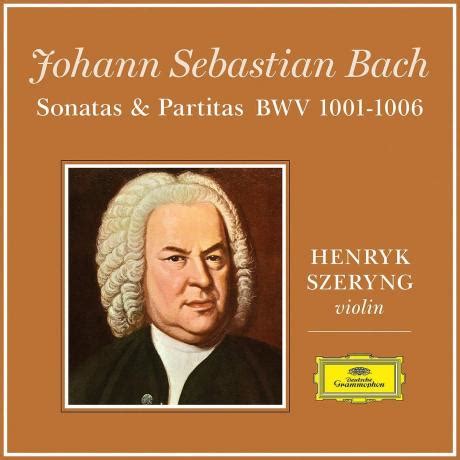 J S Bach Sonatas And Partitas For Violin Solo Lp G Vinyl