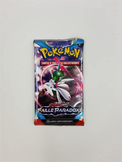 Booster Scell De Cartes Pok Mon Faille Paradoxe Ev Atougeek