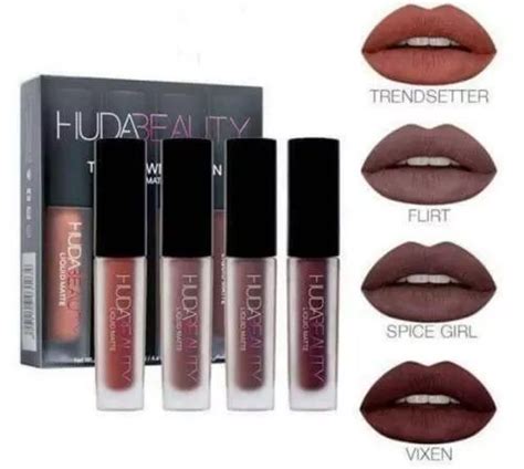 Labial Huda Beauty Brown Edition Liquid Matte Minis Mercadolibre