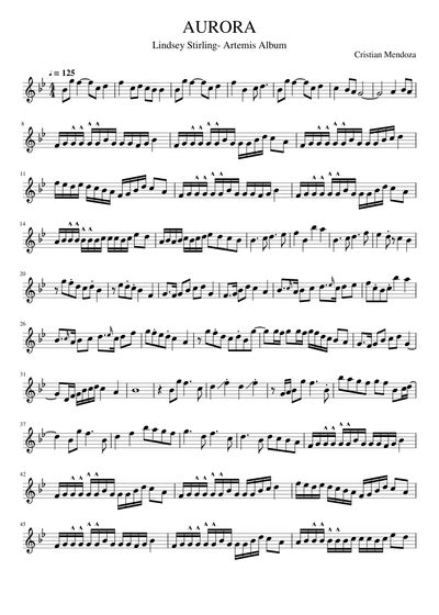 Lindsey Stirling Sheet Music Free Download In Pdf Or Midi On