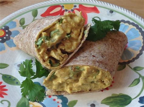 Curried Chicken Salad Wraps Karas Favourite Recipes