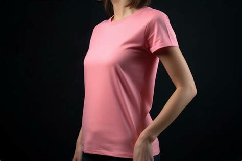 Pink T Shirt Template Stock Photos, Images and Backgrounds for Free ...