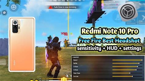 Free Fire Best Sensitivity Hud Dpi Setting In Redmi Note