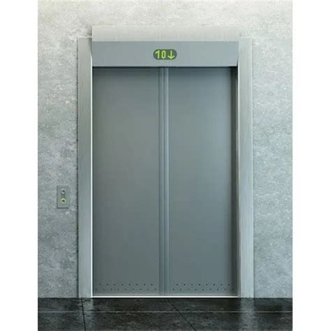 Rectangular Polish Finished Mild Steel Automatic Passenger Elevator At