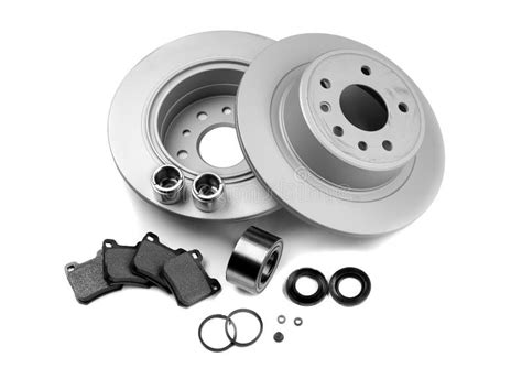 Two New Brake Discs For The Car Stock Image Image Of Road Rotor