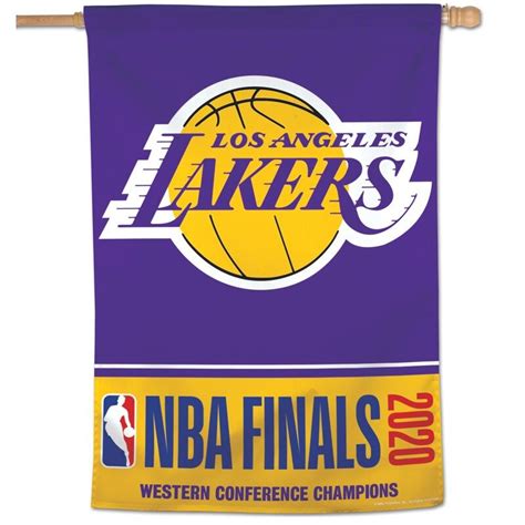 WinCraft Los Angeles Lakers 2020 Western Conference Champions 28'' x 40 ...