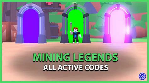 All Mining Legends Gift Codes June Gamer Tweak