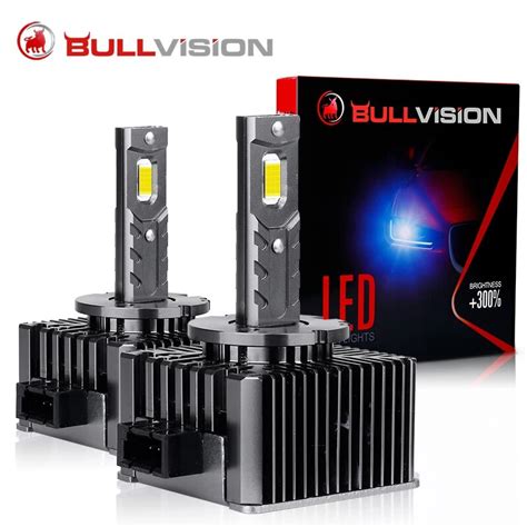 Bullvision D3S LED Headlights HID D1S D2S D4S D5S D8S D1R D2R D3R Turbo