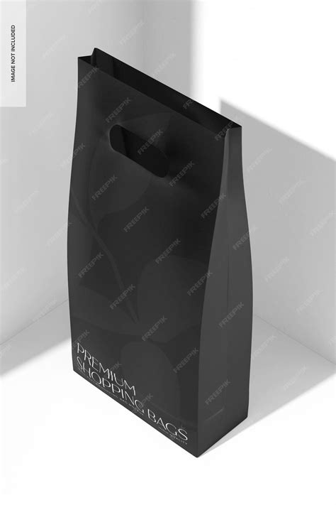 Premium Psd Mall Paper Shopping Bag Mockup Perspective