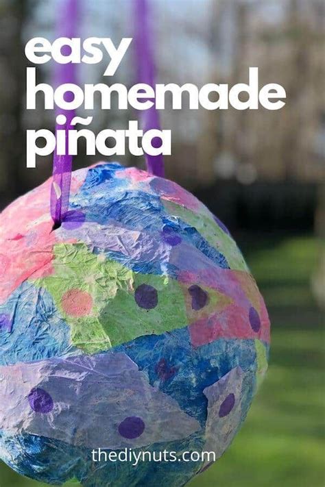 Learn How To Make A Diy Homemade Pinata Using Simple Paper Mache This