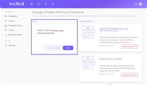 How To Explain Google Sheets Formulas With AI Tutorial Ajelix