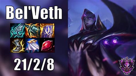 Bel Veth Vs Evelynn Jungle Patch Euw Master Youtube