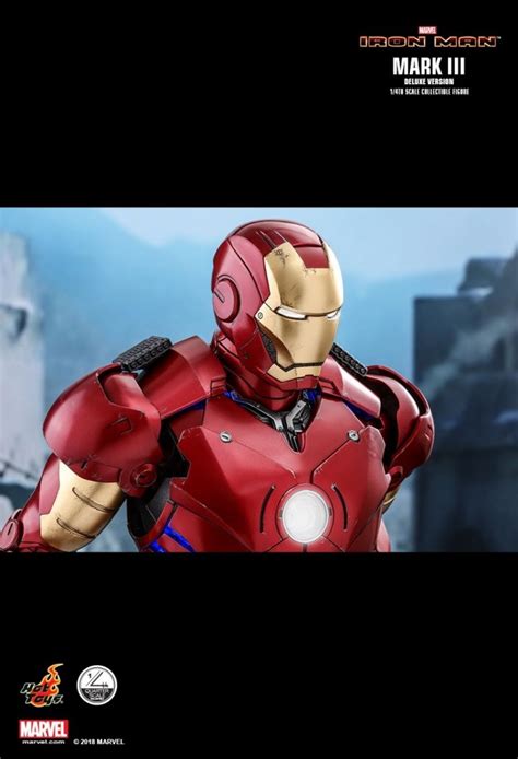 Iron Man Mark Iii Aus Dem Film Iron Man Von Hot Toys Quarter Scale Reihe Qs012 Deluxe Version