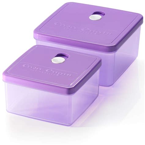 Buy Casa Origin Meal Prep Food Containers With Lid 2 Pieces Square