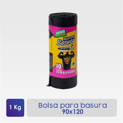 Bolsa Para Basura En Rollo Anguiplast 90x120 Mr Quimi Central De Abastos