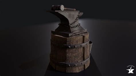 3D model Anvil Forge Pack VR / AR / low-poly | CGTrader