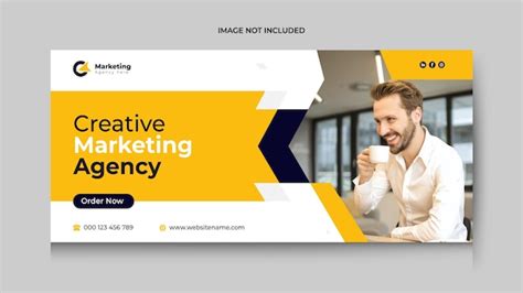 Premium Vector Digital Marketing Agency Facebook Cover Page And Web Banner Template