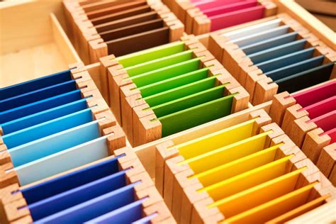 Montessori Color Tablets A Spectrum Of Sensory Learning — Montessori Theory