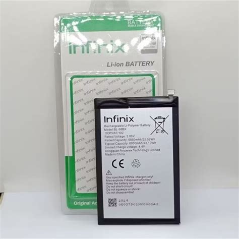 Jual Batre Baterai Infinix HOT 20 PLAY HOT 30 PLAY NFC ORIGINAL 100