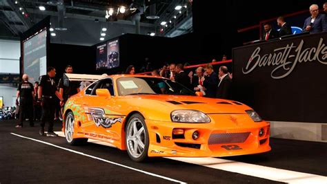 El toyota Supra que condujo Paul Walker en Rápido y Furioso fue