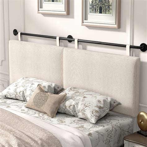 Amazon Yojoker Wall Mounted Headboard Queen Hanging Upholstered