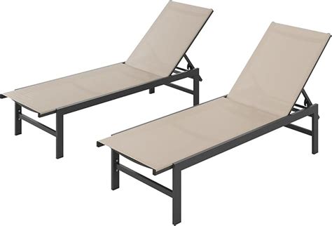 Amazon Vexwalx Chaise Lounge Chair For Sunbathing Pool Lounge