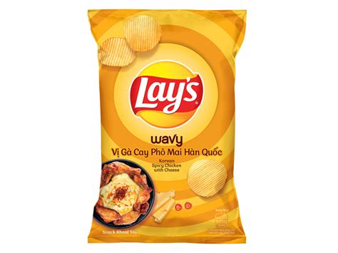 Lay S Potato Chips Snack 58g Spicy Korean Chicken 100 Pack