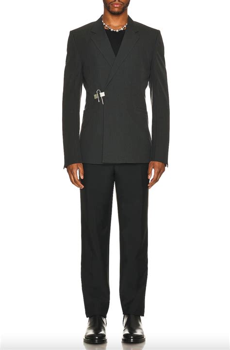 Givenchy U Lock Slim Fit Blazer Theluxelend