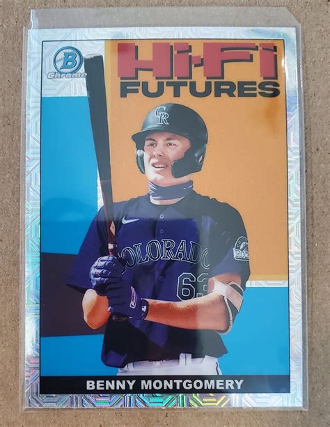 2022 Bowman Chrome Hi Fi Futures Benny Montgomery Mojo HIFI 2 EBay